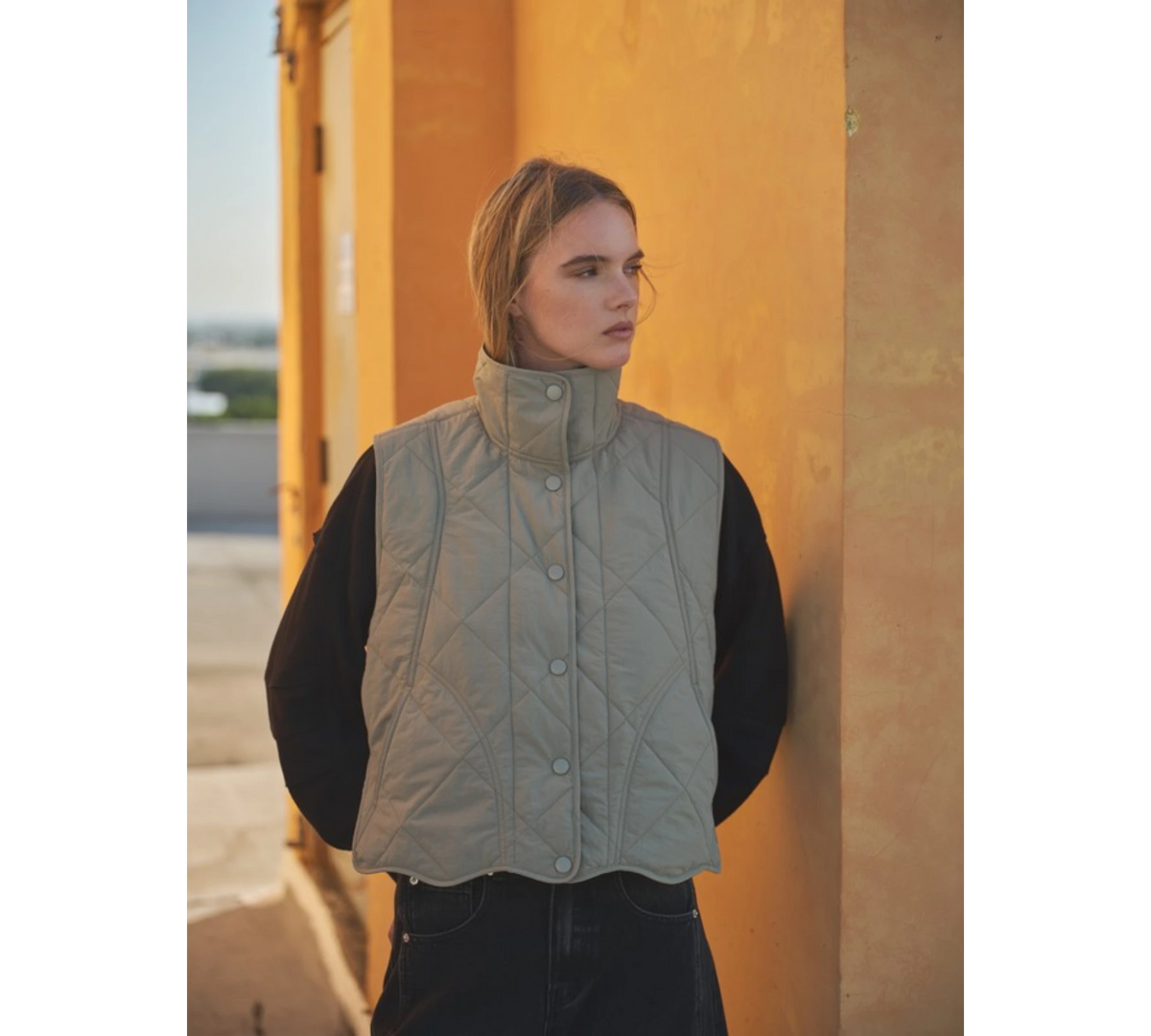 Maeve Quilted Vest | Kindred Monroe