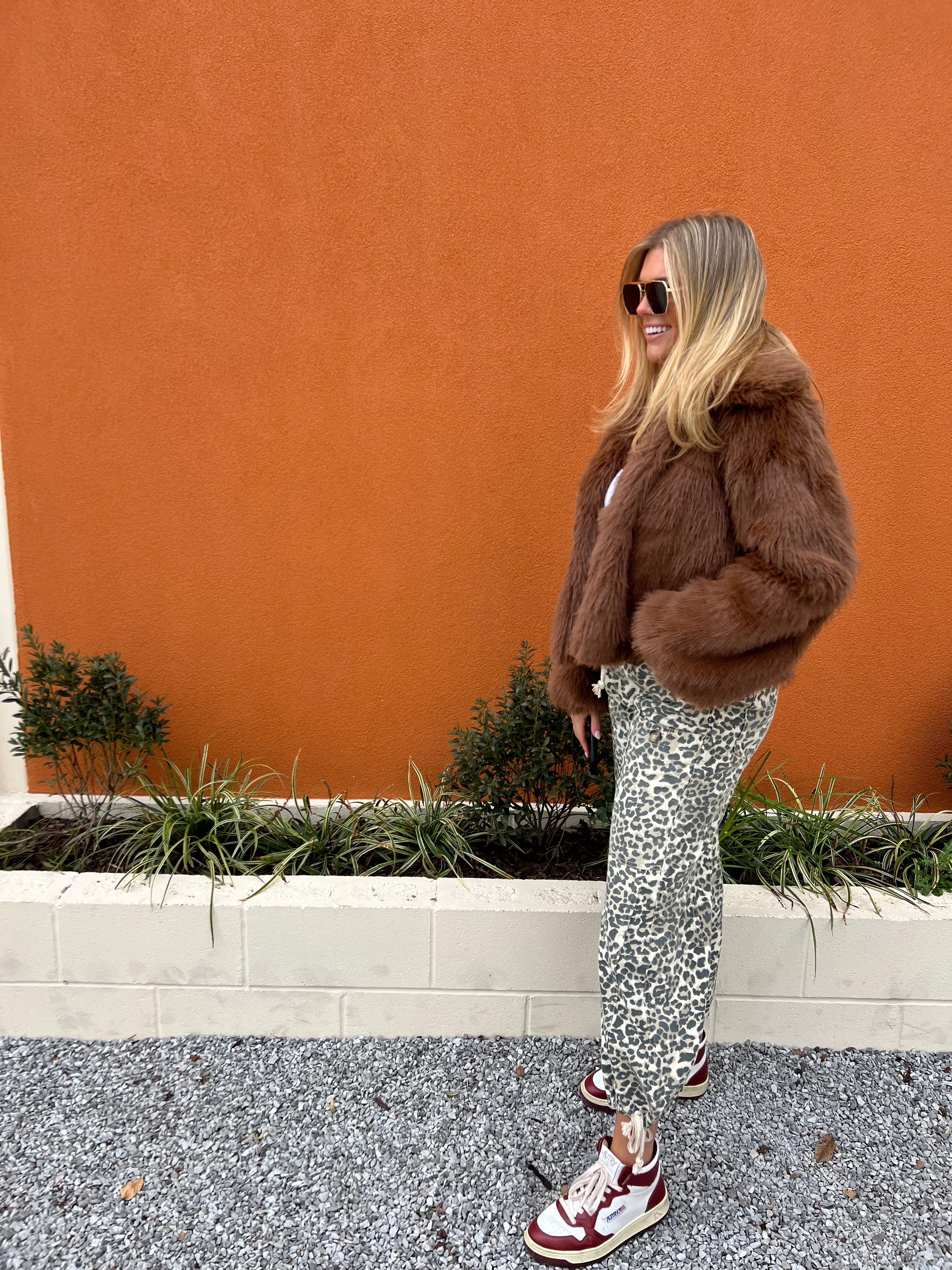Dylan Faux Fur Jacket | Kindred Monroe